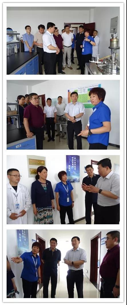 國家能源局能源節約和科技裝備司司長等來我司調研